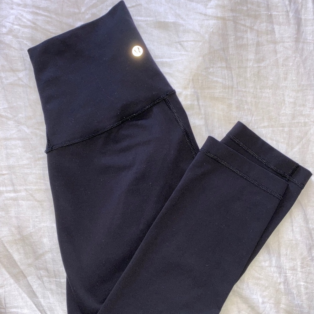 LULU LEMON Wunder Under High Waisted crop 21”